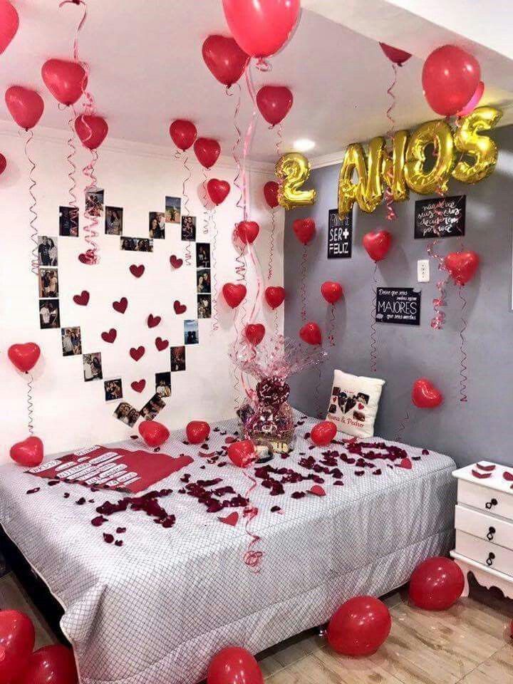 Anniversary Romantic Bedroom Ideas For Valentines Day