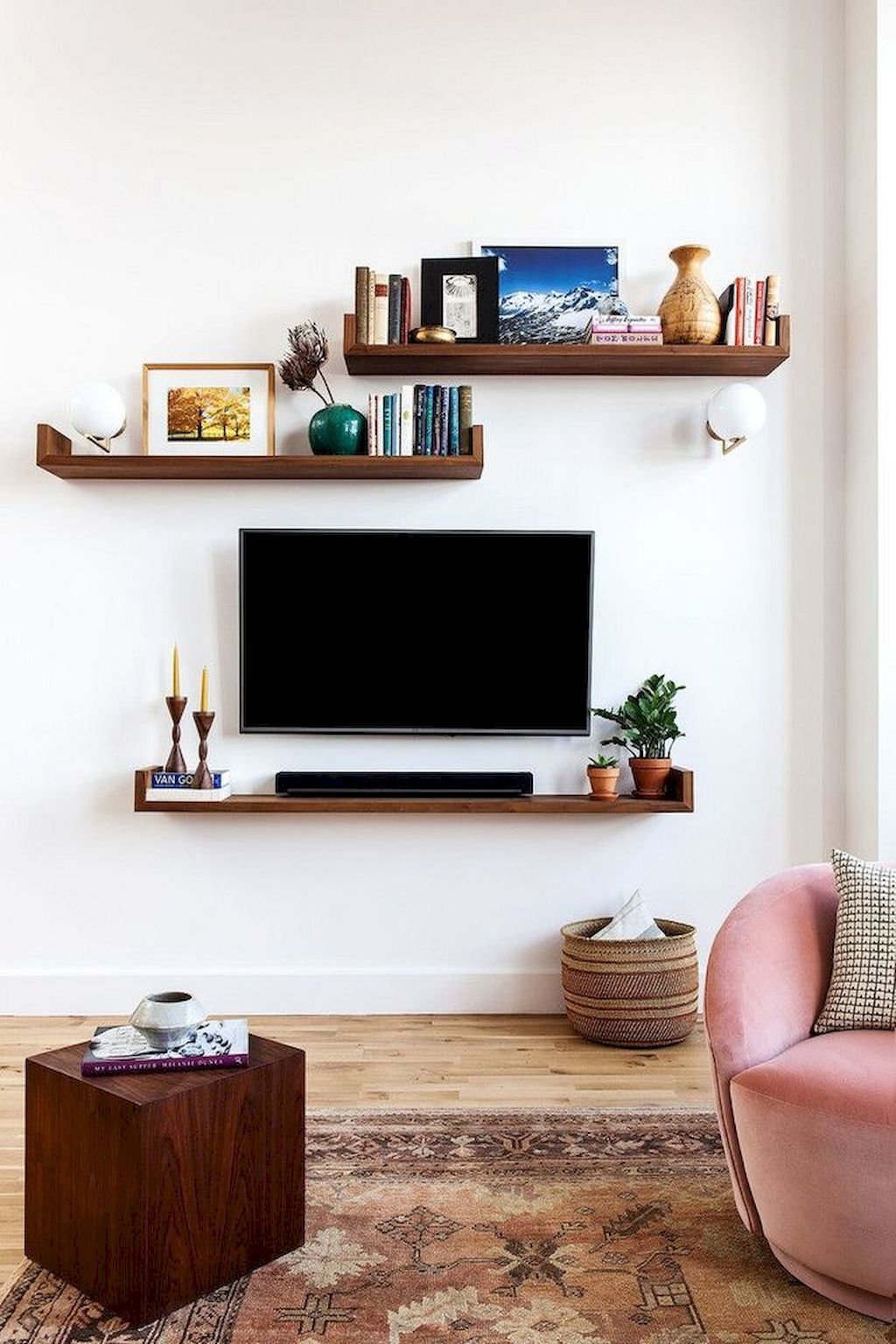 Floating Wall Shelves Decorating Ideas Of Floating Shelves